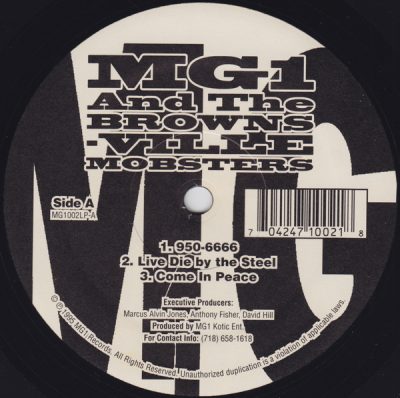 MG1 & The Brownsville Mobsters – Untitled (VLS) (1995) (FLAC + 320 kbps)