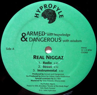 Armed & Dangerous – Real Niggaz / Set It Off (VLS) (1994) (VBR V0)