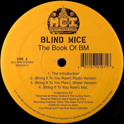 Blind Mice – The Book Of BM / Paper Capers (VLS) (1997) (VBR V0)