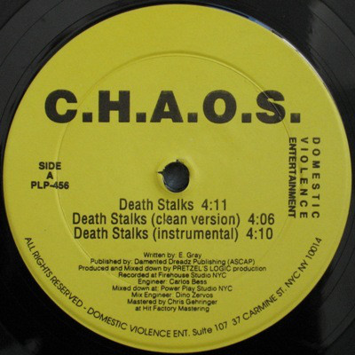 C.H.A.O.S. – Death Stalks / True M.P. (VLS) (1996) (FLAC + 320 kbps)