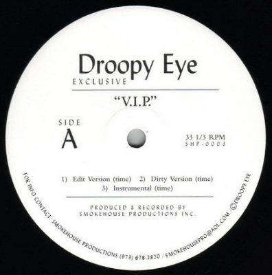 Droopy Eye Crew – V.I.P. / Give Them What They Want (VLS) (2001) (VBR V0)