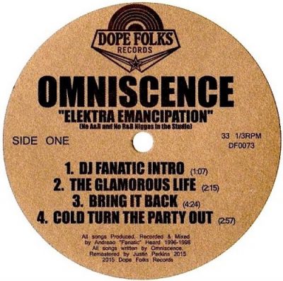 Omniscence – Elektra Emancipation EP (Vinyl) (2015) (FLAC + 320 kbps)