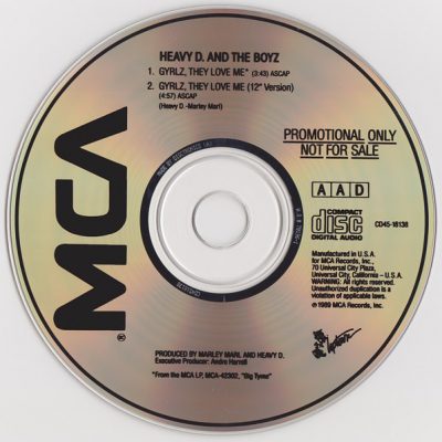 Heavy D. & The Boyz – Gyrlz They Love Me (Promo CDS) (1989) (VBR V0)
