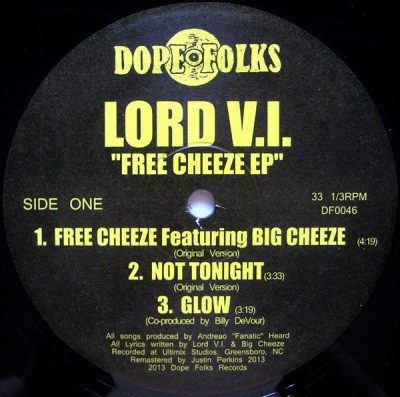 Lord V.I. – Free Cheeze EP (Vinyl) (2014) (VBR V0)