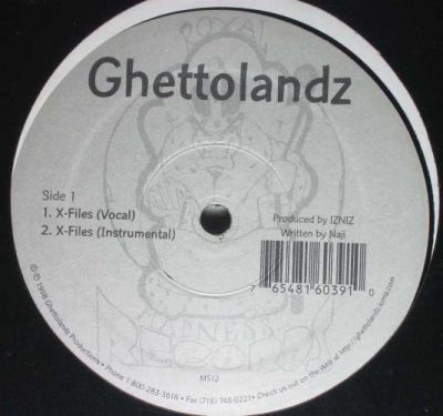 Ghettolandz – X-Files (VLS) (1998) (VBR V0)