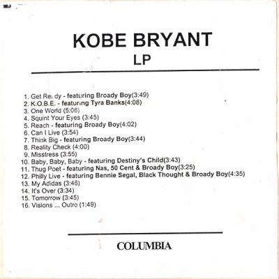 Kobe Bryant – Visions LP (CD) (2000) (FLAC + 320 kbps)
