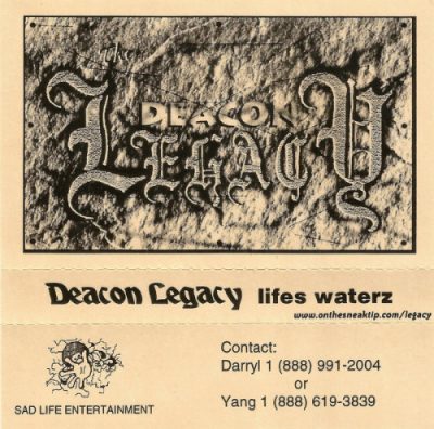 Deacon Legacy – Life’s Waterz EP (Cassette) (1997) (320 kbps)