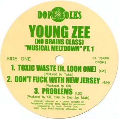 Young Zee – Musical Meltdown Pt. 1 EP (Vinyl) (2013) (VBR V0)