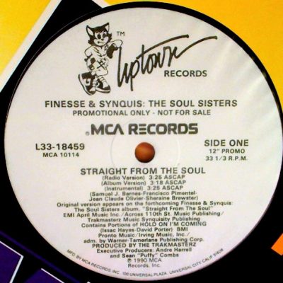 Finesse & Synquis – Straight From The Soul (VLS) (1990) (FLAC + 320 kbps)