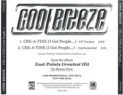 Cool Breeze – Cre-A-Tine (I Got People…) (Promo CDS) (1999) (FLAC + 320 kbps)