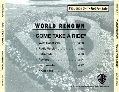 World Renown – Come Take A Ride (Promo CDS) (1994) (FLAC + 320 kbps)
