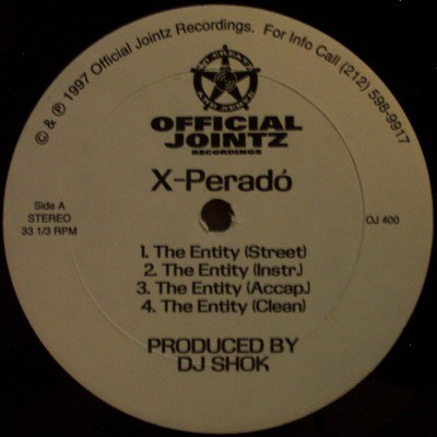 Xperadó – The Entity (VLS) (1997) (FLAC + 320 kbps)