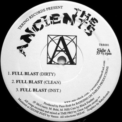 The Ancients – Full Blast (VLS) (2000) (FLAC + 320 kbps)