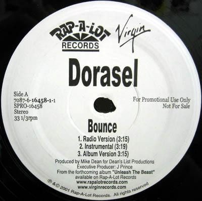 Dorasel – Bounce / Get Cha Hands Up (Promo VLS) (2001) (FLAC + 320 kbps)