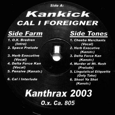 Kankick – Cal I Foreigner EP (Vinyl) (2003) (FLAC + 320 kbps)