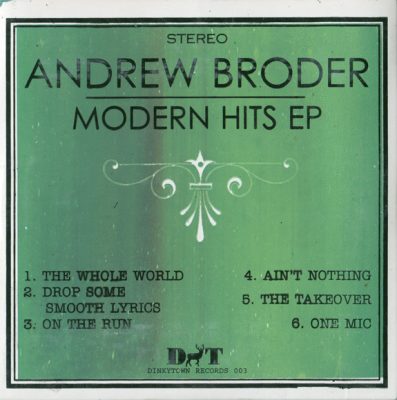 Andrew Broder – Modern Hits EP (CD) (2002) (VBR V0)