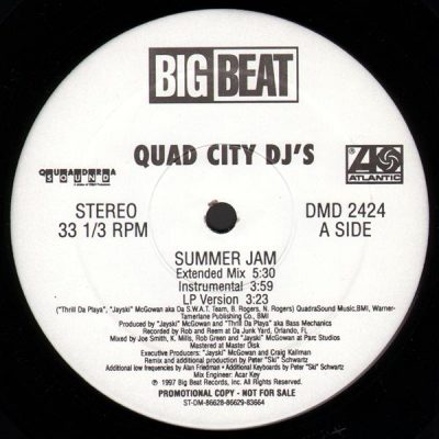 Quad City DJ’s – Summer Jam (Promo VLS) (1997) (FLAC + 320 kbps)