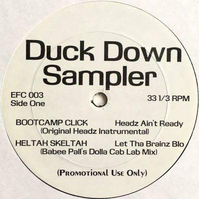 Boot Camp Click / Heltah Skeltah – Duck Down Sampler (Vinyl) (1995) (FLAC + 320 kbps)