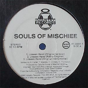 Souls Of Mischief – Unseen Hand (VLS) (1996) (FLAC + 320 kbps)