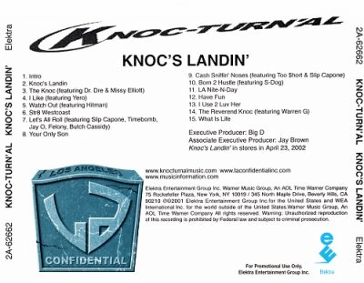 Knoc-Turn’Al – Knoc’s Landin’ (Promo CD) (2001) (FLAC + 320 kbps)