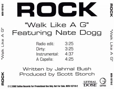 Rock – Walk Like A G (Promo CDS) (2002) (FLAC + 320 kbps)