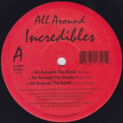 All Around Incredibles – All-Arounds The Bomb (Remix) / Maintain To Drain (VLS) (1997) (FLAC + 320 kbps)
