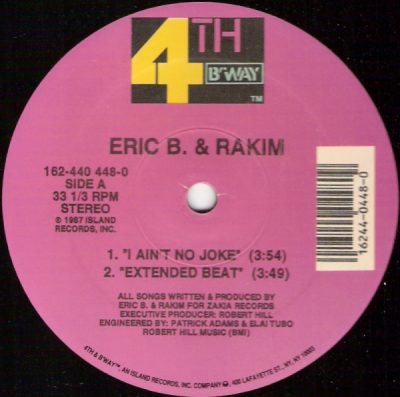 Eric B. & Rakim – I Ain’t No Joke (VLS) (1987) (FLAC + 320 kbps)