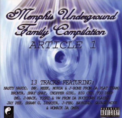 VA – Memphis Underground Family Compilation: Article 1 (CD) (2001) (FLAC + 320 kbps)