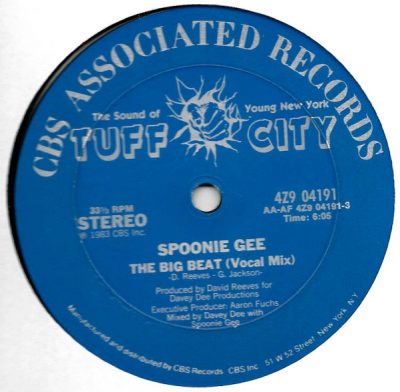 Spoonie Gee – The Big Beat (VLS) (1983) (FLAC + 320 kbps)