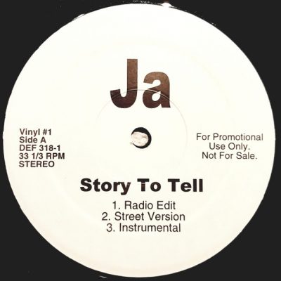 Ja / Jay-Z & Ja / Murder Inc. – Story To Tell / Kill ‘Em All / Gangsta Shit / Murdergram (Promo VLS) (1998) (FLAC + 320 kbps)