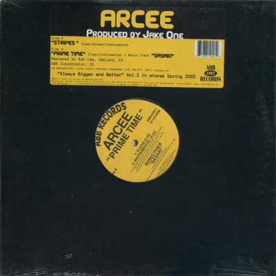 Arcee – Stripes / Prime Time (WEB Single) (2002) (320 kbps)