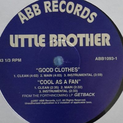 Little Brother – Good Clothes (WEB Single) (2007) (320 kbps)