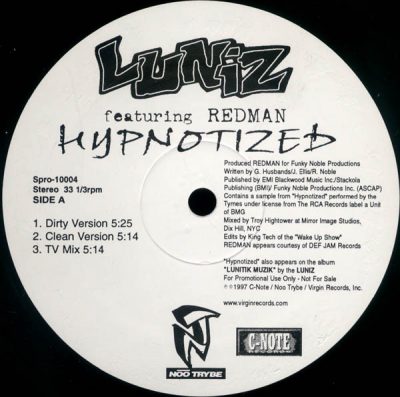 Luniz – Hypnotized / Phillies (Promo VLS) (1997) (FLAC + 320 kbps)