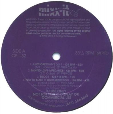 VA – Mixx-it 32 (Vinyl) (1990) (FLAC + 320 kbps)