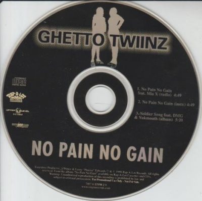 Ghetto Twiinz – No Pain No Gain (Promo CDS) (1998) (FLAC + 320 kbps)