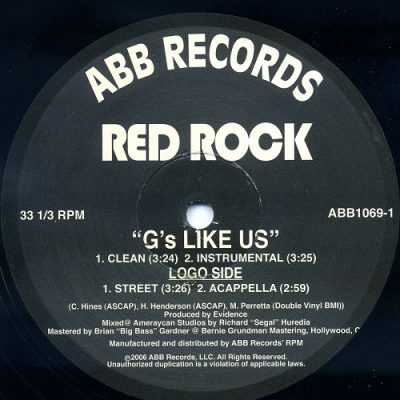 Red Rock – G’s Like Us (WEB Single) (2006) (320 kbps)