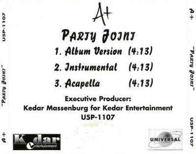 A+ – Party Joint (Promo CDS) (1996) (FLAC + 320 kbps)