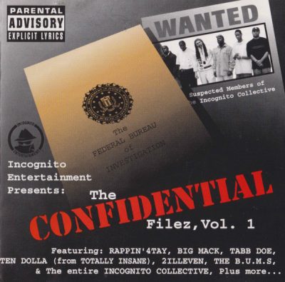 VA – The Confidential Filez Vol. 1 (CD) (2000) (FLAC + 320 kbps)