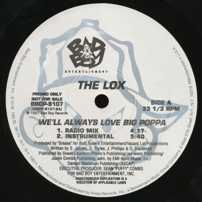The LOX – We’ll Always Love Big Poppa (Promo VLS) (1997) (FLAC + 320 kbps)