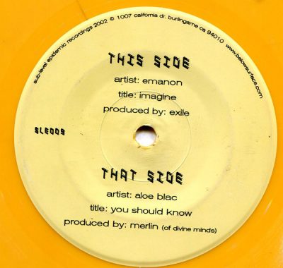 Emanon / Aloe Blacc – Imagine / You Should Know (VLS) (2002) (FLAC + 320 kbps)