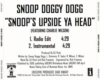 Snoop Doggy Dogg – Snoop’s Upside Ya Head (Promo CDS) (1996) (FLAC + 320 kbps)