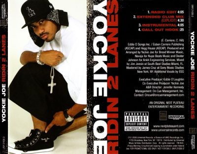 Yockie Joe – Ridin 2 Lanes (Promo CDS) (2006) (FLAC + 320 kbps)