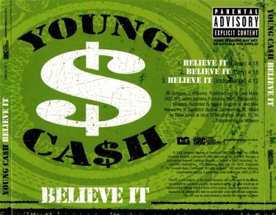 Young Cash – Believe It (Promo CDS) (2006) (FLAC + 320 kbps)