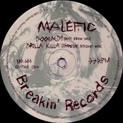 Malefic – Drilla Killa / Doomed! (WEB Single) (1997) (FLAC + 320 kbps)