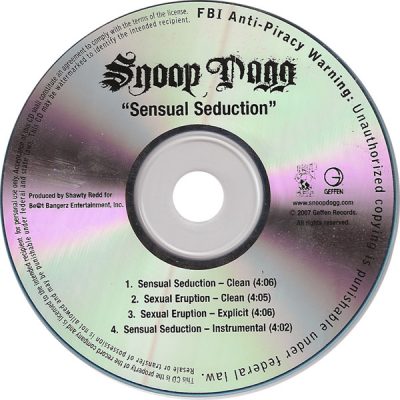 Snoop Dogg – Sensual Seduction (Promo CDS) (2007) (VBR V0)