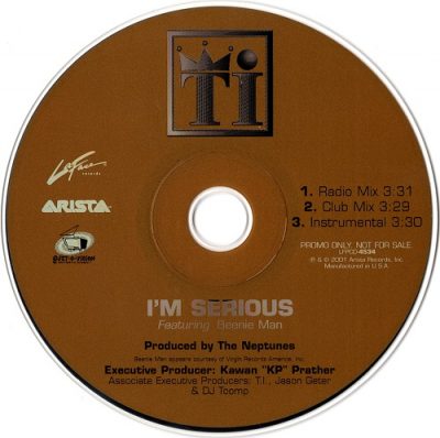 T.I. – I’m Serious (Promo CDS) (2001) (FLAC + 320 kbps)