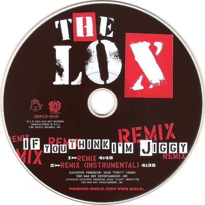 The LOX – If You Think I’m Jiggy (Remix) (Promo CDS) (1997) (FLAC + 320 kbps)