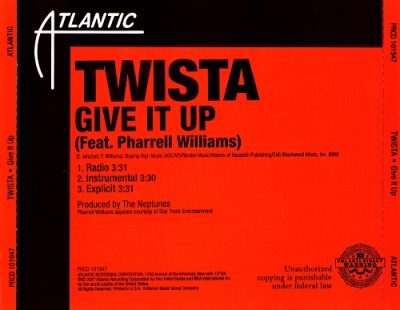 Twista – Give It Up (Promo CDS) (2007) (FLAC + 320 kbps)