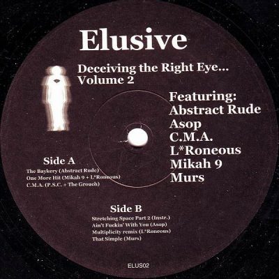 Elusive – Deceiving The Right Eye… Volume 2 EP (Vinyl) (1999) (VBR V0)
