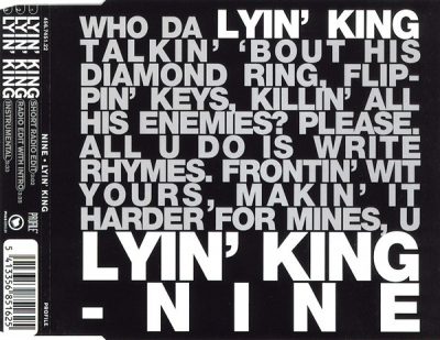 Nine – Lyin’ King (CDM) (1996) (FLAC + 320 kbps)